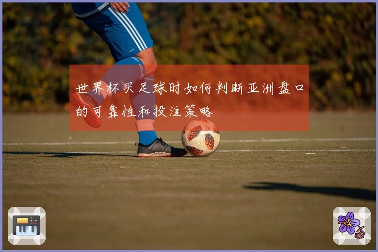 世界杯买足球时如何判断亚洲盘口的可靠性和投注策略