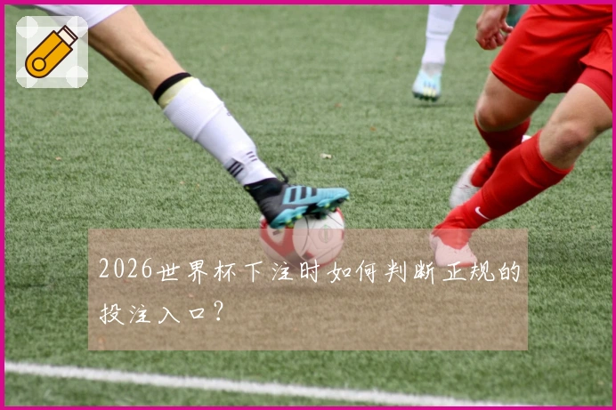 2026世界杯下注时如何判断正规的投注入口？